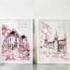 Lumière et Fourvière mockup 2 affiches Affiche - Lyon Praline | Lumière