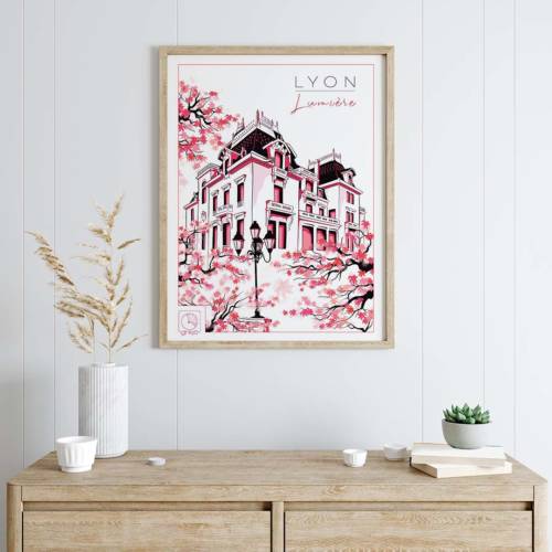 Affiche - Lyon Praline | Lumière