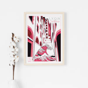 Affiche - Lyon Praline | Croix-Rousse