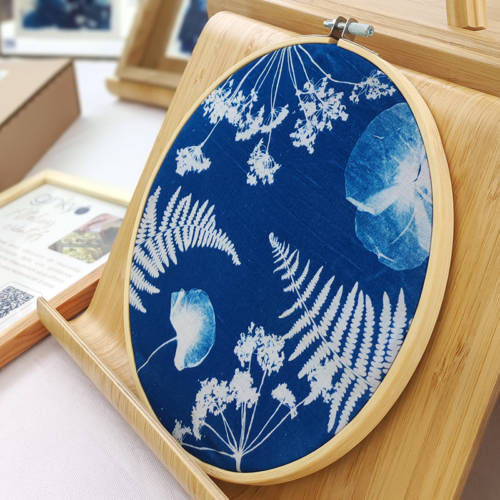 Cyanotype sur tissu 2 Cyanotype sur tissu