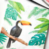 Jungle à l'aquarelle