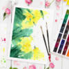2027.03 | AQUARELLE Mimosas flous