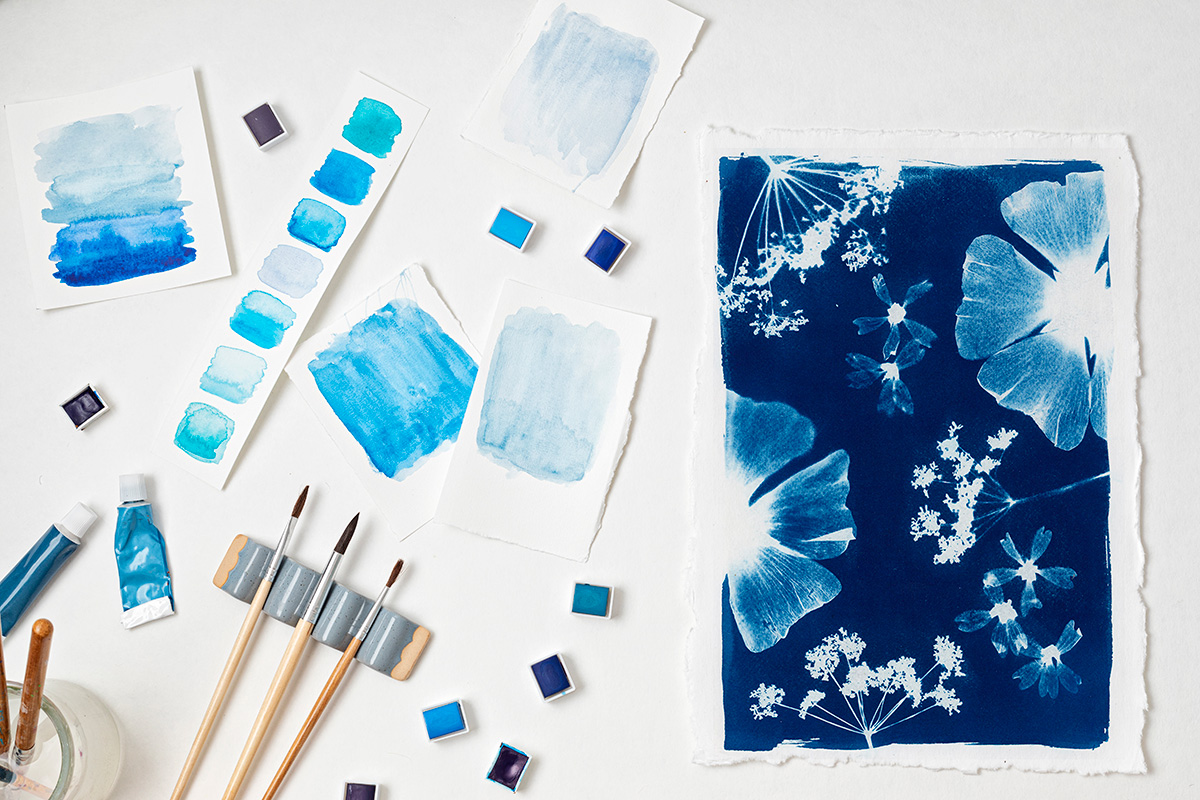 Stage créatif "Herbier poétique autour du bleu" – Image 5