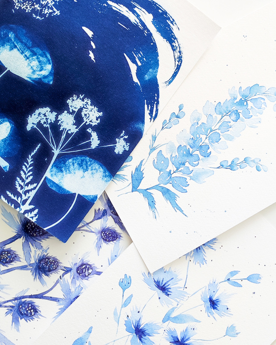 Stage créatif "Herbier poétique autour du bleu" – Image 3