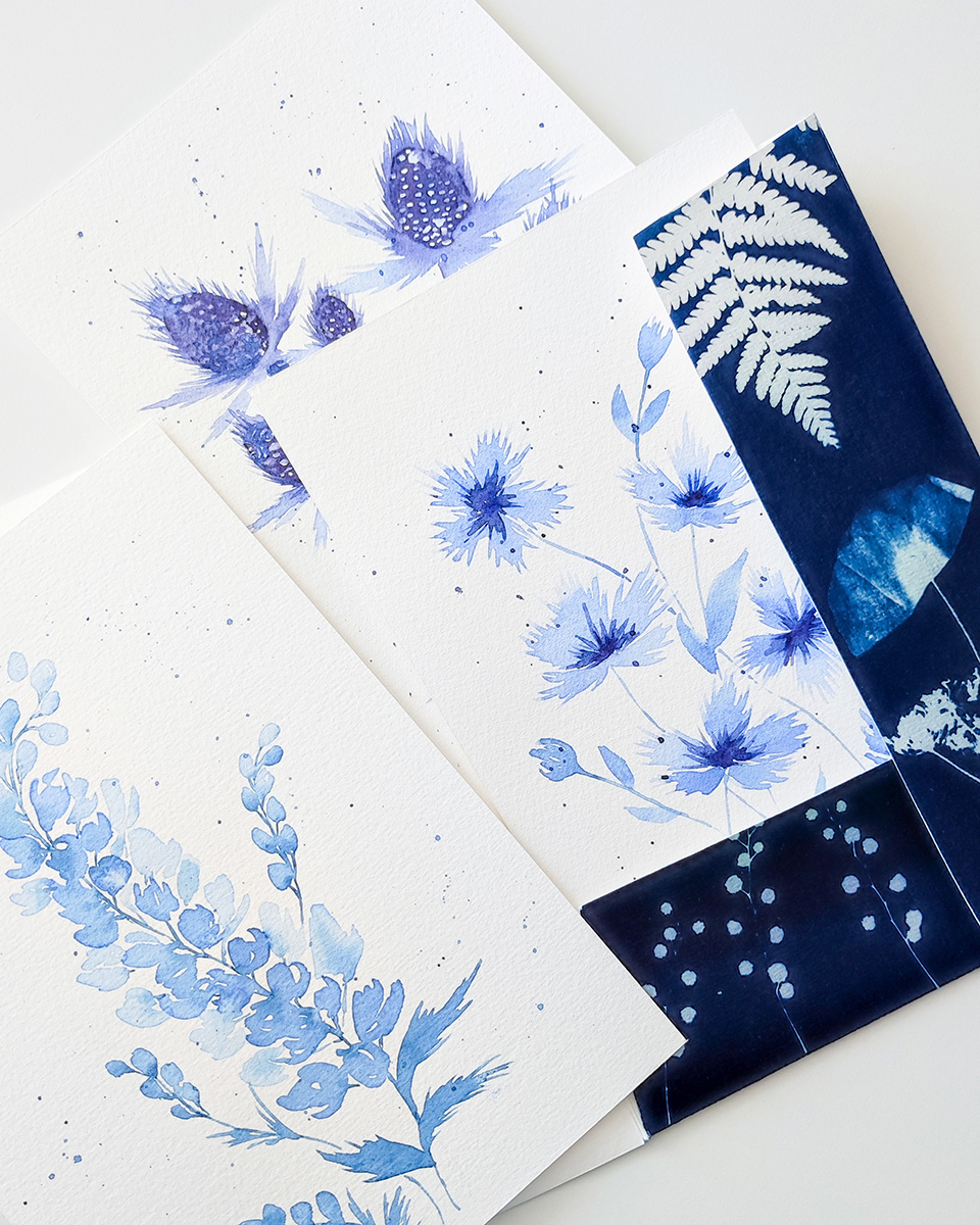 Stage créatif "Herbier poétique autour du bleu" – Image 2