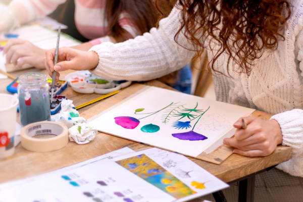 Stage créatif "Planche botanique à l'aquarelle"
