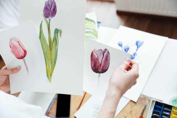 Stage créatif "Planche botanique à l'aquarelle"