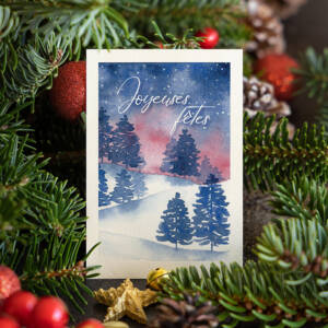 Carte - Noël sous la neige