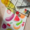Atelier aquarelle fruits légumes_2 2027.06 | GOÛTER AQUARELLE Fruits et légumes de saison