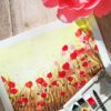 2027.05 | AQUARELLE Champ de coquelicots
