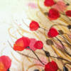 Atelier champ de coquelicots 2 Champ de coquelicots à l'aquarelle