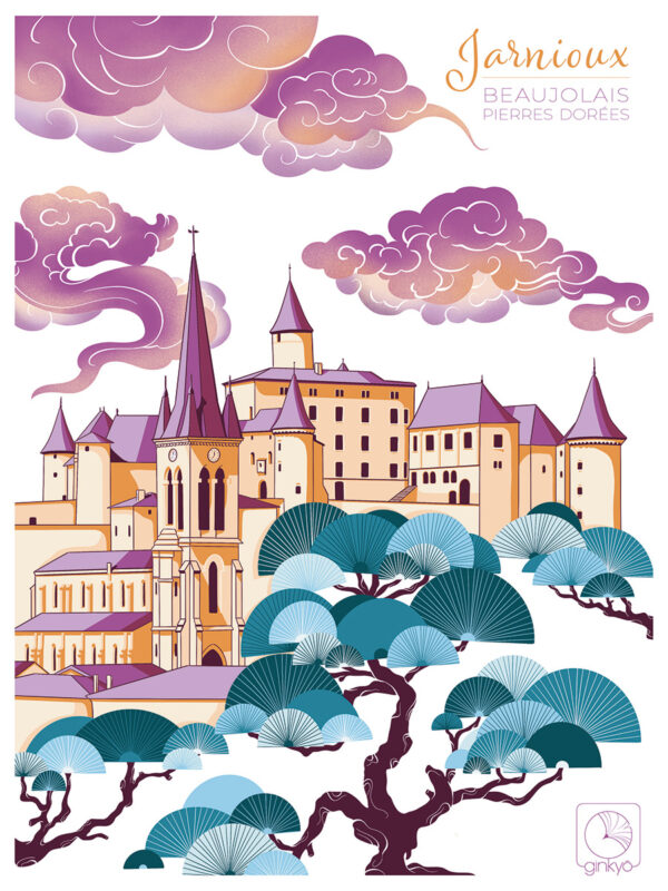Affiche - Jarnioux | Beaujolais Pierres Dorées