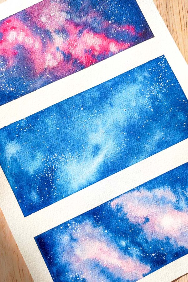 Atelier aquarelle cosmos_4 2027.02 | AQUARELLE Fantastique cosmos