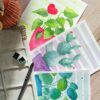2027.08 | AQUARELLE Jolies plantes en pot