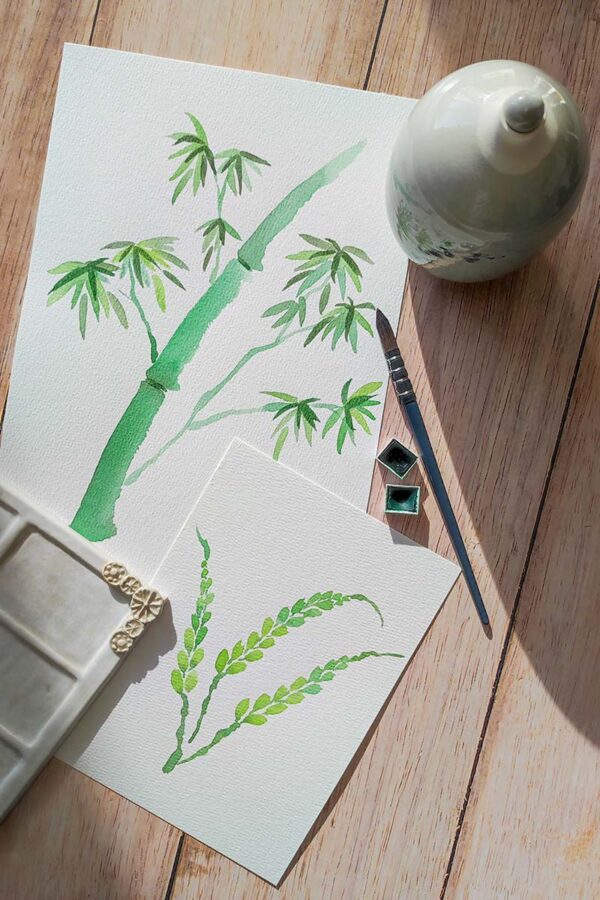 Atelier aquarelle sumie_2 2027.03 | AQUARELLE Inspiration Sumi-e