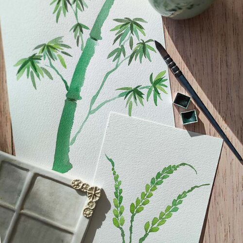 2027.03 | AQUARELLE Inspiration Sumi-e